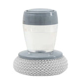 Soap Dispensing Pot Scrubber Dish Brush